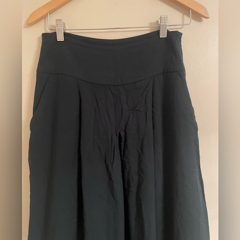 LC Waikiki Green Wide Leg Pants Sz 36 - EUC
